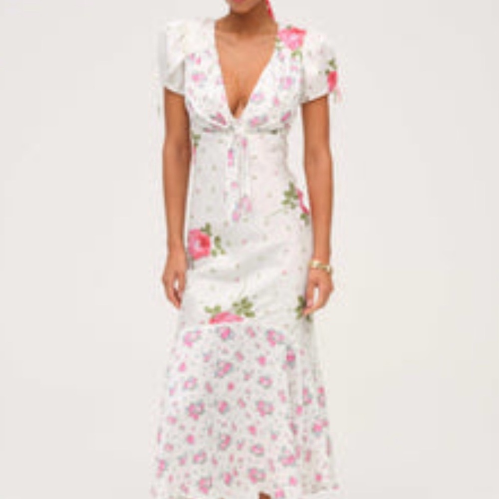 BRAND NEW - NWT! For Love And Lemons Rosebud Dress -  fits a XS but is a XXS